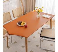 VUIKLCty Mantel Ajustable Rectangular Estirable, Ideal for picnics, Camping y decoración.(Orange,90x90cm)