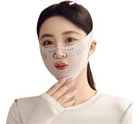 VUIKLCty Mascarilla for Dormir en Forma de V con Banda de Contorno Facial (1 Pieza)