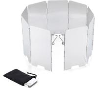 VUIKLCty Parabrisas de Estufa de Camping de aleación de Aluminio, diseño Plegable
