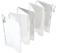 VUIKLCty Parabrisas Plegable de Aluminio for Estufa de Gas for Camping