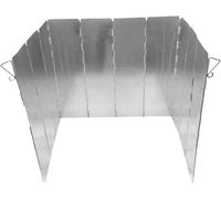VUIKLCty Parabrisas Plegable for Estufa de Camping al Aire Libre, aleación de Aluminio, 30 cm de Altura