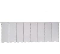 VUIKLCty Parabrisas Plegable for Estufa de Camping al Aire Libre, Ideal for Acampar, Hacer picnics y cocinar(8 Plates)