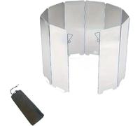 VUIKLCty Parabrisas Plegable for Estufa de Camping, Ideal for Acampar y cocinar al Aire Libre