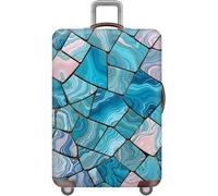 VUIKLCty Protector elástico for Maleta de 18-32 Pulgadas, Funda Protectora for Equipaje de Viaje, Lavable, antiarañazos(Irregular,S)