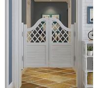 VUIKLCty Puertas con bisagras de Barra/Barra robustas, Puertas con bisagras, Puertas divisorias de Vaquero for Cocina, Restaurante, balcón, Sala de Estar, Pasillo(W80cmxH90cm)