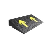 VUIKLCty Rampa portátil para vehículos Rampas de bordillo de Goma Rampas de umbral de Carga de Servicio Pesado Rampas de Entrada for vehículos Rampa de Mantenimiento(100x50x12cm)