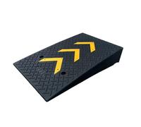 VUIKLCty Rampa portátil para vehículos Rampas de Entrada de Servicio Pesado Rampas de bordillos de Caucho Rampas de umbral de acera Rampa de Mantenimiento(14cm)