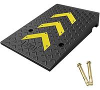 VUIKLCty Rampa portátil para vehículos Rampas for bordillos de vehículos, rampas de Goma for umbrales de cobertizos, rampas for vehículos de Servicio Pesado Rampa de Mantenimiento(11cm)