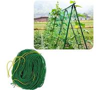 VUIKLCty Red de Soporte for Plantas de jardín de 27 hebras, Red trepadora de Plantas Verdes, Utilizada for Plantar y trepar Vegetales al Aire Libre(3 x 3m)