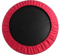 VUIKLCty Reemplazo de la Cubierta de Resorte for trampolín, Accesorios de 6 Patas for trampolín, Fiesta en el jardín, Impermeable, Resistente a desgarros y fácil de Limpiar(Nero,36ft)