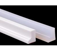 VUIKLCty Sello de mampara de Ducha, Barrera de Piso for habitación húmeda, Presa de Barrera de Esquina de baño, Sistema de retención de Agua, Barrera de Fregadero(Clear,1m/39 Inch)