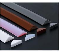 VUIKLCty Sello de mampara de Ducha for Suelo de baño húmedo de Silicona, tapón Plegable for Presa de Ducha, Barrera de umbral for Presa, húmedo y seco(Nero,10m/393 Inch)