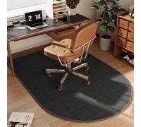 VUIKLCty Sillas for Computadores Y Sillas for Juegos; Tapetes de Escritorio for Uso doméstico y de Oficina(Nero,60 * 90CM)