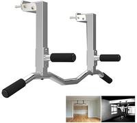 VUIKLCty Soporte de Pared Independiente Barras de dominadas, Entrenamiento de Fuerza, Equipo de Fitness Horizontal Barra Superior del Marco de la Puerta(Silver)