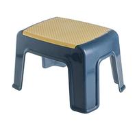VUIKLCty Taburete de baño Cabritas Ancianos Niños No se Pone en Cuclillas Cuarto de baño Taburete Antideslizante Aseo Aseo Ducha Room Taburete Taburete de baño(Navy Blue)