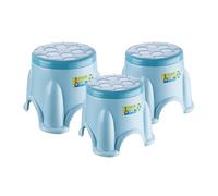 VUIKLCty Taburete de baño Cabritas Ancianos Niños No se Pone en Cuclillas Cuarto de baño Taburete Antideslizante Aseo Aseo Ducha Room Taburete Taburete de baño(BLU)