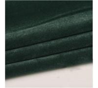 VUIKLCty Tela de Terciopelo de 150 cm La Tela de Terciopelo Mate se Utiliza for Muebles Suaves, Ropa, Cortinas, artesanías y Materiales de poliéster.(Dark Green 34)