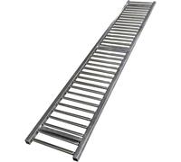 VUIKLCty Transportador de Servicio liviano, Guías transportadoras de Rodillos sin Motor, Rodillos de Acero galvanizado, Polea de Descarga logística de cucharón de Almacenamiento(30X100CM)