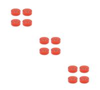 VUIUYOIES 3 Juegos de 4 Uds Luces LED de Advertencia anticolisión Sensor inalámbrico Alarma Intermitente lámpara de estacionamiento Impermeable luz roja, Luz roja 3Conjunto