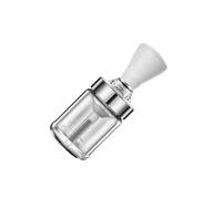 VUIUYOIES Botella de aceite resistente a altas temperaturas con cepillo de silicona que mejora la experiencia cocina sin ensuciar. Orificio retorno aceite. Tapa botella y cuerpo vidrio que