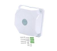 VUIUYOIES Configuración fácil de cámara de Seguridad Caja Conexiones para cámara para Domo Experiencia Montaje en para Domo Interior Que Hace Que el Proceso configuración Sea más Simple y