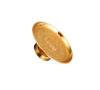 VUIUYOIES Cuencos de ofrenda con forma de loto artístico, decorativo elaboración impresionante que realza la presentación los alimentos, fruta loto aleación china, adorno budista