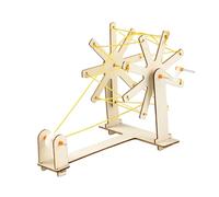 VUIUYOIES Máquina de tejer de lana hecha a mano, juguete para niños, regalo para desarrollar la paciencia y la creatividad a través del tejido. Máquina tejer Para madera para niños.