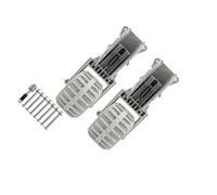 VUIUYOIES Rueda de Carro de plástico Liviana con construcción Resistente Que Garantiza la longevidad para Bote Inflable, Rueda Bote Inflable abatible y retráctil, portátil