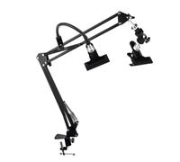 VUIUYOIES Soporte de bastidor de bordado giratorio, soporte punto cruz ajustable, accesorio altura ajustable, herramienta abrazadera bordado versátil, herramienta para coser manualidades