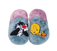 VULCA-BICHA 4356-25 Zapatilla DE CASA Gato Mujer Turquesa 37