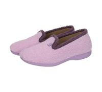VULCA-BICHA 4980 Zapatillas de casa Mujer Chic Vulca Bicha en Rizo Color Lila con Ribete Morado y Suela Ligera Mujer Zapatillas CASA Lila 36