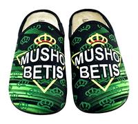 VULCA-BICHA S.L. - Zapatilla del Betis con Plantilla Acolchada extraíble 606281 Sintético Hombre Color: Verde Talla: 45