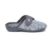 VULCA-BICHA S.L. - Zapatillas de Casa Destalonadas para Mujer Calientes de Invierno Zapatillas de Estar por Casa Cómodas con Forro Suave y Ajuste Adherente Suela Antideslizante Modelo 4708 - TEXTIL pa