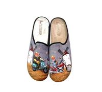 VULCA-BICHA S.L. - Zapatillas de casa Don Quijote y Sancho Panza - Textil para: Hombre Color: Don QUIJOTE Y Sancho Talla: 39