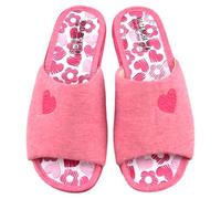 VULCA-BICHA S.L. - Zapatillas de casa en Tejido Suave y Fresco con Piso Antideslizante 683427 Sintético Mujer Color: Fuxia Talla: 39