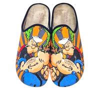 VULCA-BICHA S.L. - Zapatillas de Casa Hombre Originales Popeye - Vulca-Bicha - Cómodas y Suaves - Textil para: Hombre Color: Grenoble Marino Popeye Talla: 42