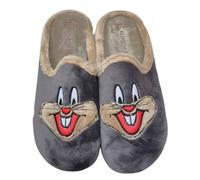 VULCA-BICHA S.L. - Zapatillas de Casa para Hombre - Chinelas de Invierno con Forro Suave y Suela de Goma - Calzado de Descanso Cómodo y Flexible - Textil para: Hombre Color: Bugs Bunny Talla: 40