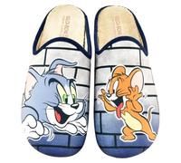 VULCA-BICHA S.L. - Zapatillas de casa Tom y Jerry. Plantilla Acolchada y extraíble.435192 Sintético Hombre Color: Marino Talla: 40