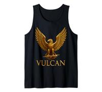 Vulcan Roman Eagle Design Antigua Roma y Amantes de la Historia Camiseta sin Mangas