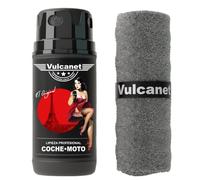 Vulcanet Toallitas Limpieza Coche y Moto - 80 Toallitas Limpiadoras Todo en Uno, Lavado sin Agua, para Carrocería Mate y Brillante, Llantas y Superficies Exteriores