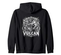 Vulcano Forja De Fuego Romano Dios Herrero Mitología Sudadera con Capucha