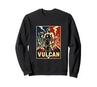 Vulcano Romano Dios del Fuego Y Forja De Aspecto Heroico Sudadera