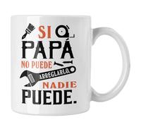 Vulfire Taza Papá Manitas Regalo Hombre Cumpleaños Idea Original Ideas de Regalo para Él Navidad Día del Padre Papá Original Navidad Desayuno Cocina (Taza Papá Manitas)