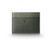 VULKIT Cartera ultrafina para tarjetas de crédito para hombres y mujeres, diseño minimalista delgado con capacidad para más de 6 tarjetas, billetes en efectivo y monedas, bloqueo RFID, esencial para
