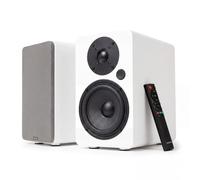 VULKKANO A5 ARC MKII Altavoces Autoamplificados con Woofer de 5.25", Bluetooth 5.0, HDMI ARC, Optica, RCA, USB, con Salida Subwoofer, Altavoces para la TV con Diseño Elegante, Color Blanco