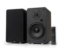 VULKKANO A6 ARC Altavoces Autoamplificados con Woofer de 6.5", Bluetooth 5.0, HDMI ARC, Optica, RCA, USB, con Salida Subwoofer, Monitores de Estudio HiFi con Diseño Elegante, Color Negro