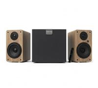 VULKKANO Pack Hi-Fi: Altavoces Activos A6 ARC con Woofer de 6.5", Bluetooth 5.0, HDMI ARC, RCA, USB y Subwoofer + Subwoofer Activo SUB10 de 10", Frecuencia de 40Hz-200Hz,Alta Fidelidad.