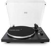 VULKKANO TD10 Tocadiscos con Brazo de precisión, Ecualizador Fono/línea Integrado y diseño Elegante Compatible con vinilos de 33 y 45 RPM.