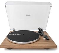 VULKKANO TD10 Tocadiscos con Brazo de precisión, Ecualizador Fono/línea Integrado y diseño Elegante Compatible con vinilos de 33 y 45 RPM.