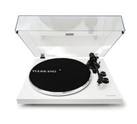 VULKKANO TD10 Tocadiscos de Vinilo Analógico con Tracción por Correa | Cápsula ATL-3600, contrapeso ajustable, preamplificador phono integrado, plato de aluminio, 33/45 RPM, garantía de 3 años